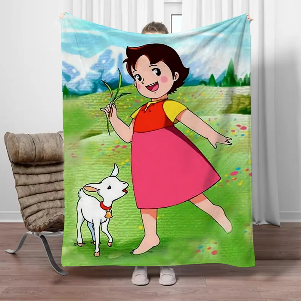 Blankets for Decorative Sofa Blanket for Sofas Heidi Friend Bed Throw Character Blanket King Size Luxury Blankets and Throws