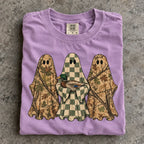 Hunting Season Ghosts Comfort Shirt: Camo Mallard Duck Halloween Tshirt