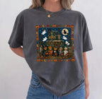 Comfort Colors 90s Bears Halloween Shirt, Trick or Treat Tee, Haunted House Graphic T-Shirt, Pumpkin Lover Spooky Season Gift