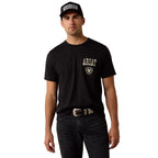 Ariat Men's Cowboy Way Up Graphic Black T-Shirt 10079500