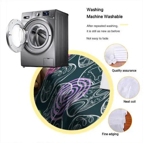 Christian Bible Jesus Soft Fleece Throw Blanket, 80x60 in, Christmas Plaid, Lightweight Warmth, Premium Textile for Home & Travel, Bedroom-Living Room Decoration