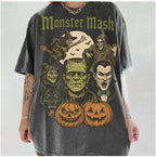 Retro Halloween Shirt, Horror Halloween Sweatshirt, Spooky Vibes Tshirt, Scary Movie Shirt, Trendy Halloween Hoodie