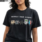 Men's Vintage T-Shirt, Aesthetic Retro Gamer Graphic Cotton Tee, Shortsleeve Round Neck Streetwear, Funny Gifts for Guys, Vintage T-Shirts