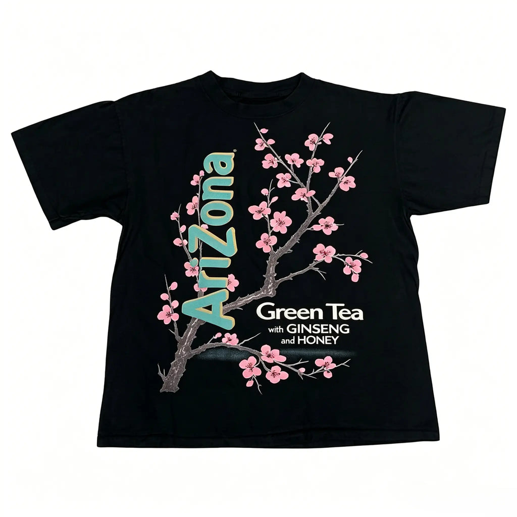 Vintage Arizona Green Tea Cherry Blossom Shirt