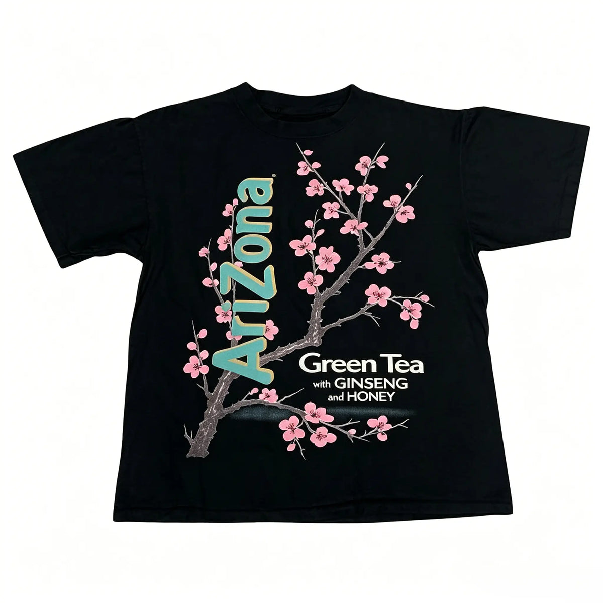 Vintage Arizona Green Tea Cherry Blossom Shirt