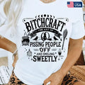 Bitchcraft Adult Humor Halloween Shirt. Casual Everyday Softstyle Halloween Unisex T-Shirt.