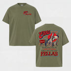 Ella Fella Club Shirt - Trendy Unisex Graphic Tee in Multiple Colors