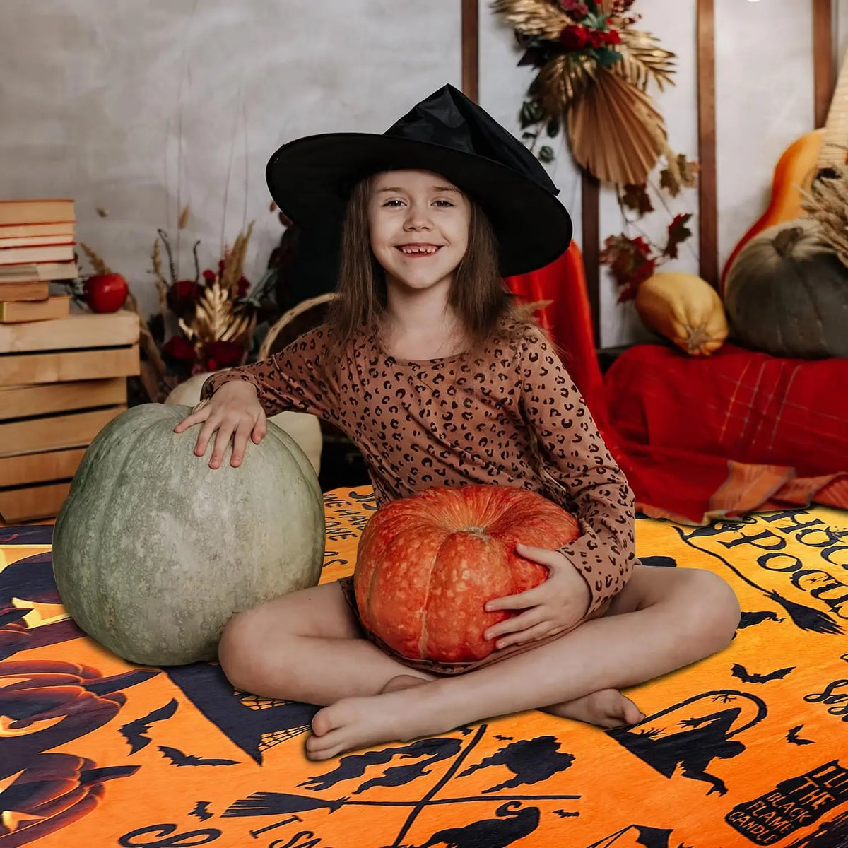 SPXUBZ Movie Witch Blanket Halloween Throw Blankets for Women Witch Flannel Fleece Blankets for Couch Sofa Bed Bedroom Chair Decor Halloween Decorations Blanket Young Adults Men Women Boy Girl Gift