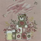 50x40 Small Cute Blanket - Small Super Soft Luxury Teddy Bear, Giraffe, Monkey Patterns - Cozy Setup, Warm Aesthetic, Elegant Design - Versatile Watch Party Use, Affordable Bedding Essential