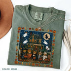Comfort Colors 90s Bears Halloween Shirt, Trick or Treat Tee, Haunted House Graphic T-Shirt, Pumpkin Lover Spooky Season Gift