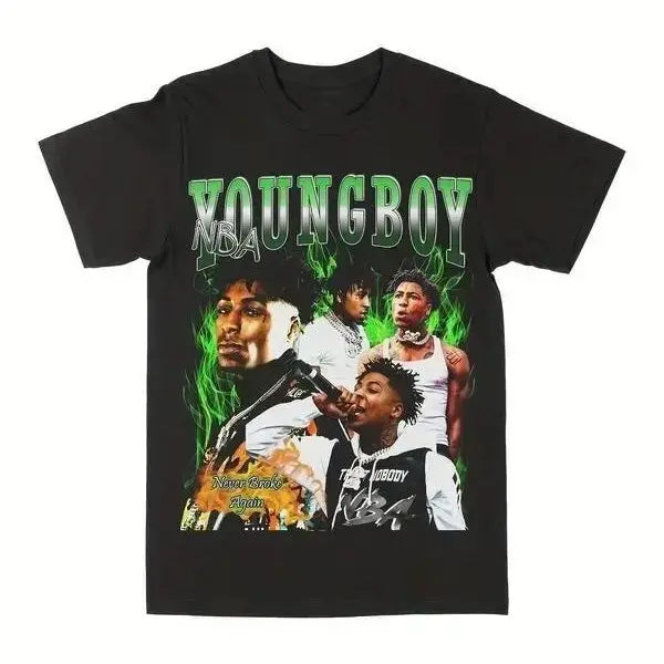 Youth & Adult 90s NBAYoungboy MASA Tour 2025 T-Shirt