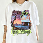 Goosebumps Shirt Vintage Halloween Funny Ghost Tee
