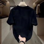 Men's Casual Round Neck T-Shirts with Unique Printed Designs