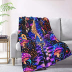 Halloween-M Blanket All Season Sofa Bedroom Chairs Dorm Couch Camping Soft Warm Cozy Bed Fleece Throw Gift for Men Women Boy Girl
