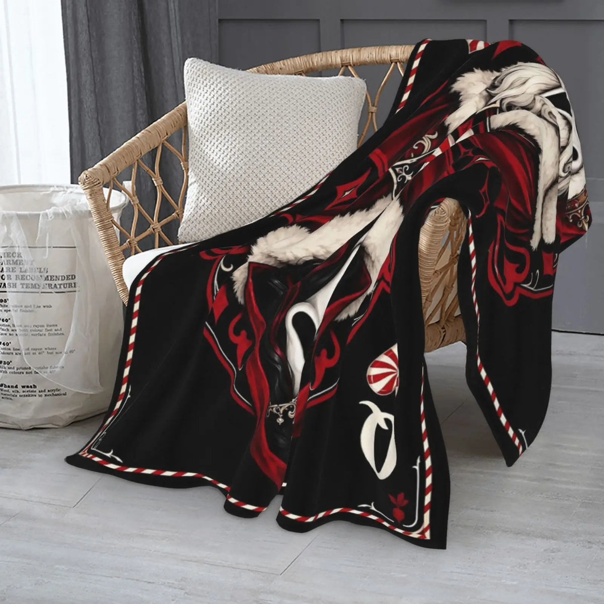 Halloween-M Blanket All Season Sofa Bedroom Chairs Dorm Couch Camping Soft Warm Cozy Bed Fleece Throw Gift for Men Women Boy Girl