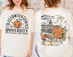 Halloweentown Est 1998 Back and Front T-Shirt - Sweatshirt - Hoodie, Retro Halloween Town Crewneck Sweater, Halloweentown University Halloween Fall Sweatshirt, Halloween Party 2024 Shirts, Full Color, For Men, For Women, Casual, Classic Fashion, Tee Print