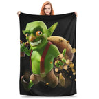 Clash Royale Game Super Soft Blanket Kids Plush Throw Blanket Street Trend Couch Bed Flannel Bedspread Sofa Bed Cover Christmas gift Dream Weave Home