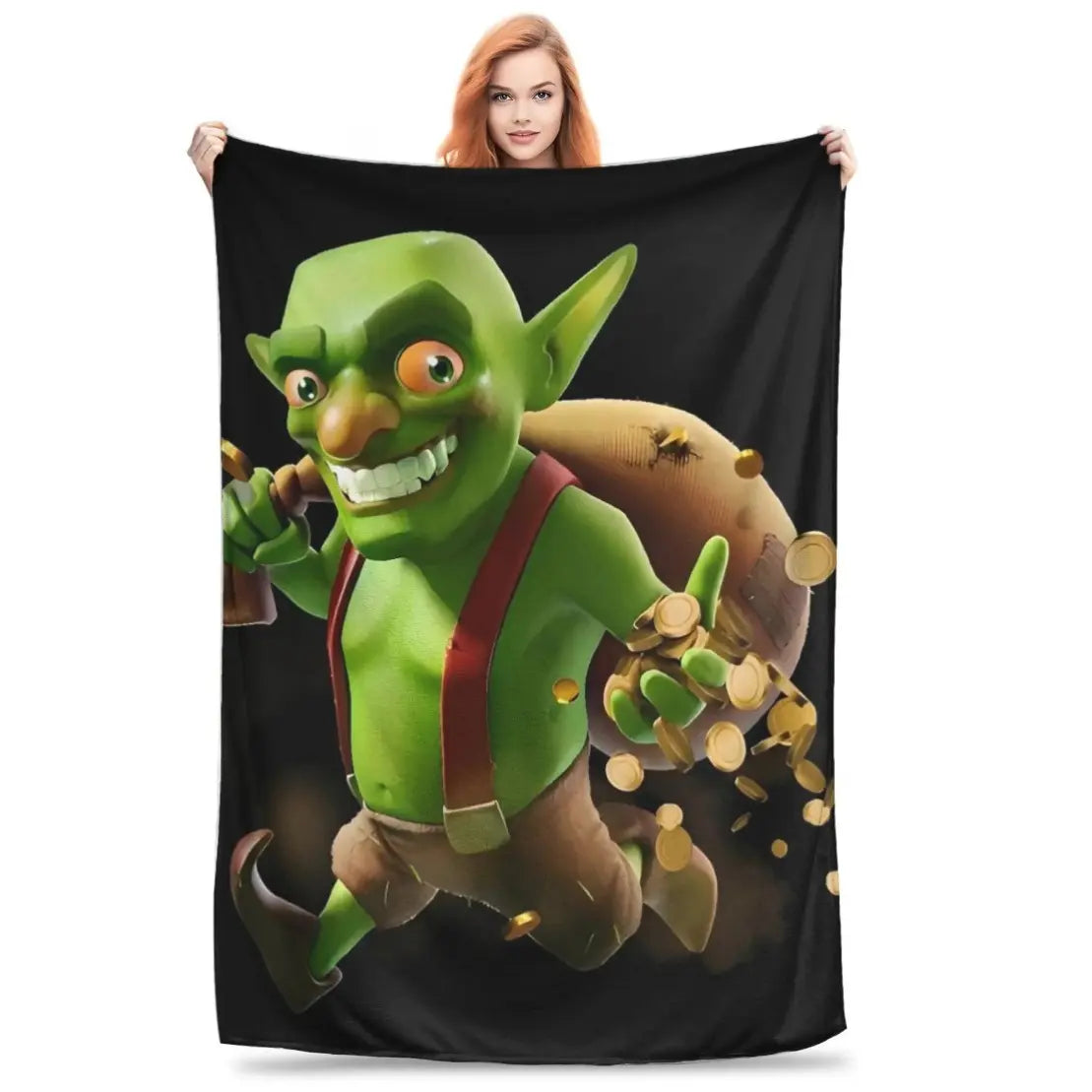 Clash Royale Game Super Soft Blanket Kids Plush Throw Blanket Street Trend Couch Bed Flannel Bedspread Sofa Bed Cover Christmas gift Dream Weave Home