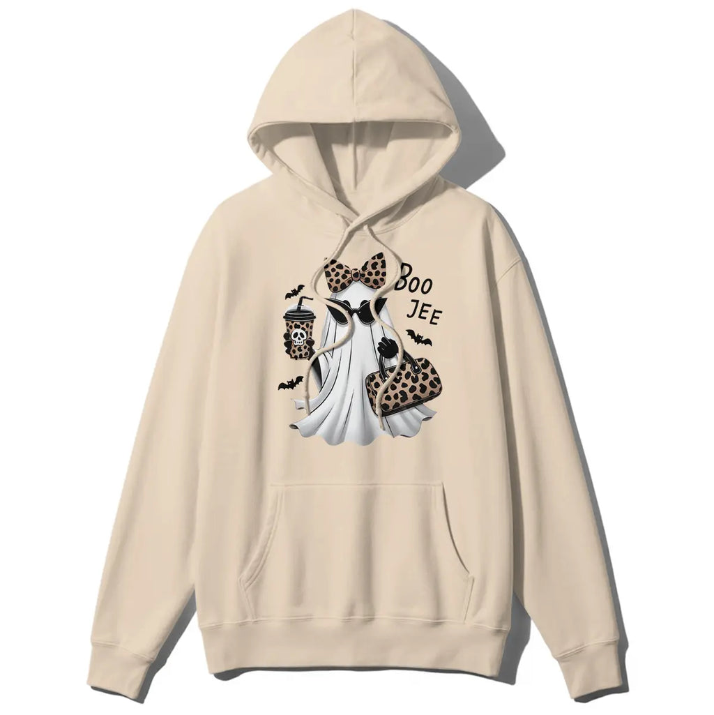 Comfort Colors Boo-Jee Ghost Shirt Leopard Ghost Tee, 100% Cotton