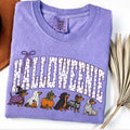 Comfort Colors Halloween Dachshund T-Shirt, Funny Halloweenie Dog Mom Tee, Wiener Dog Tshirt, Spooky Doxie Mom Gift