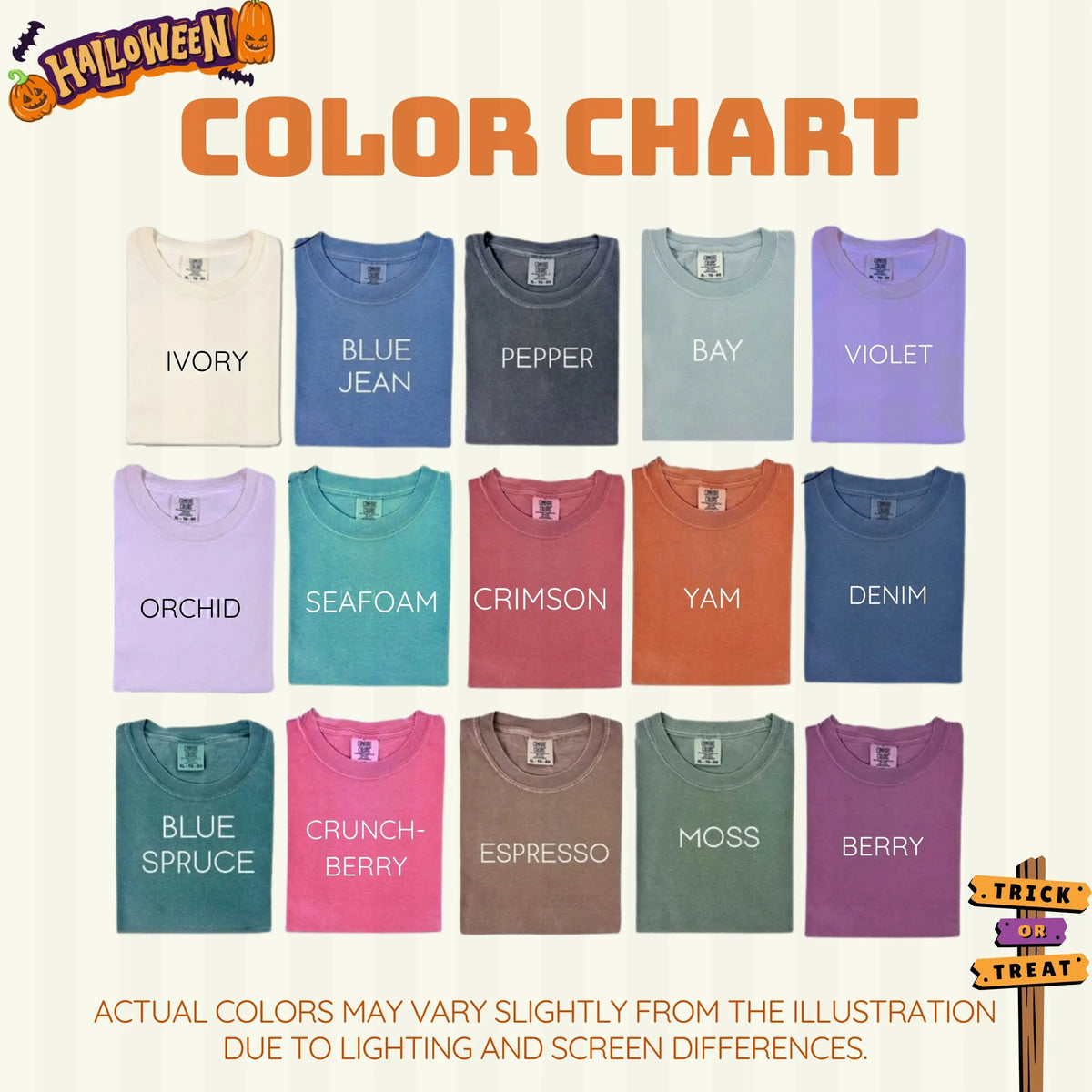 Comfort Colors 90s Bears Halloween Shirt, Trick or Treat Tee, Haunted House Graphic T-Shirt, Pumpkin Lover Spooky Season Gift
