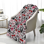 Halloween-M Blanket All Season Sofa Bedroom Chairs Dorm Couch Camping Soft Warm Cozy Bed Fleece Throw Gift for Men Women Boy Girl